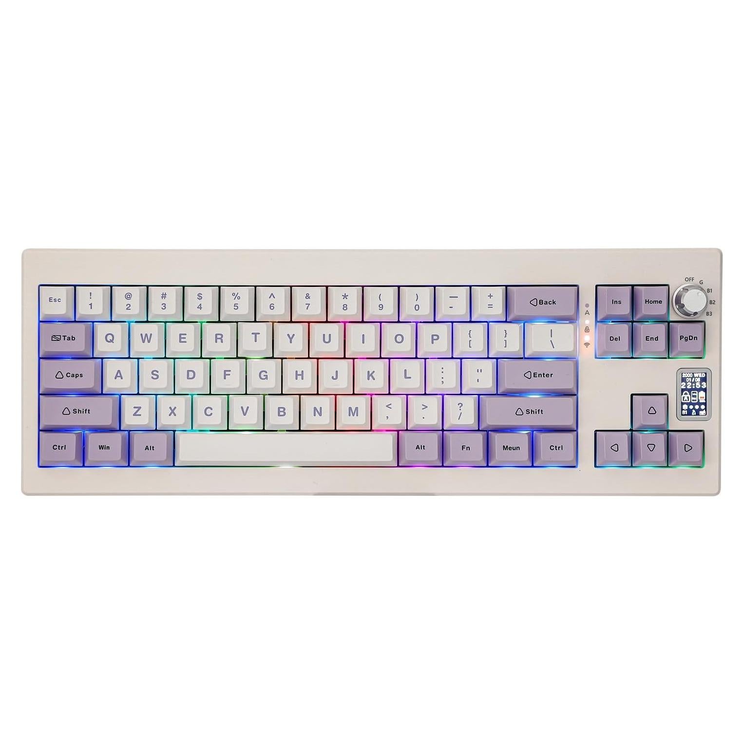 Teclado Mecánico EPOMAKER Shadow-X RGB Inalámbrico 3 Modos