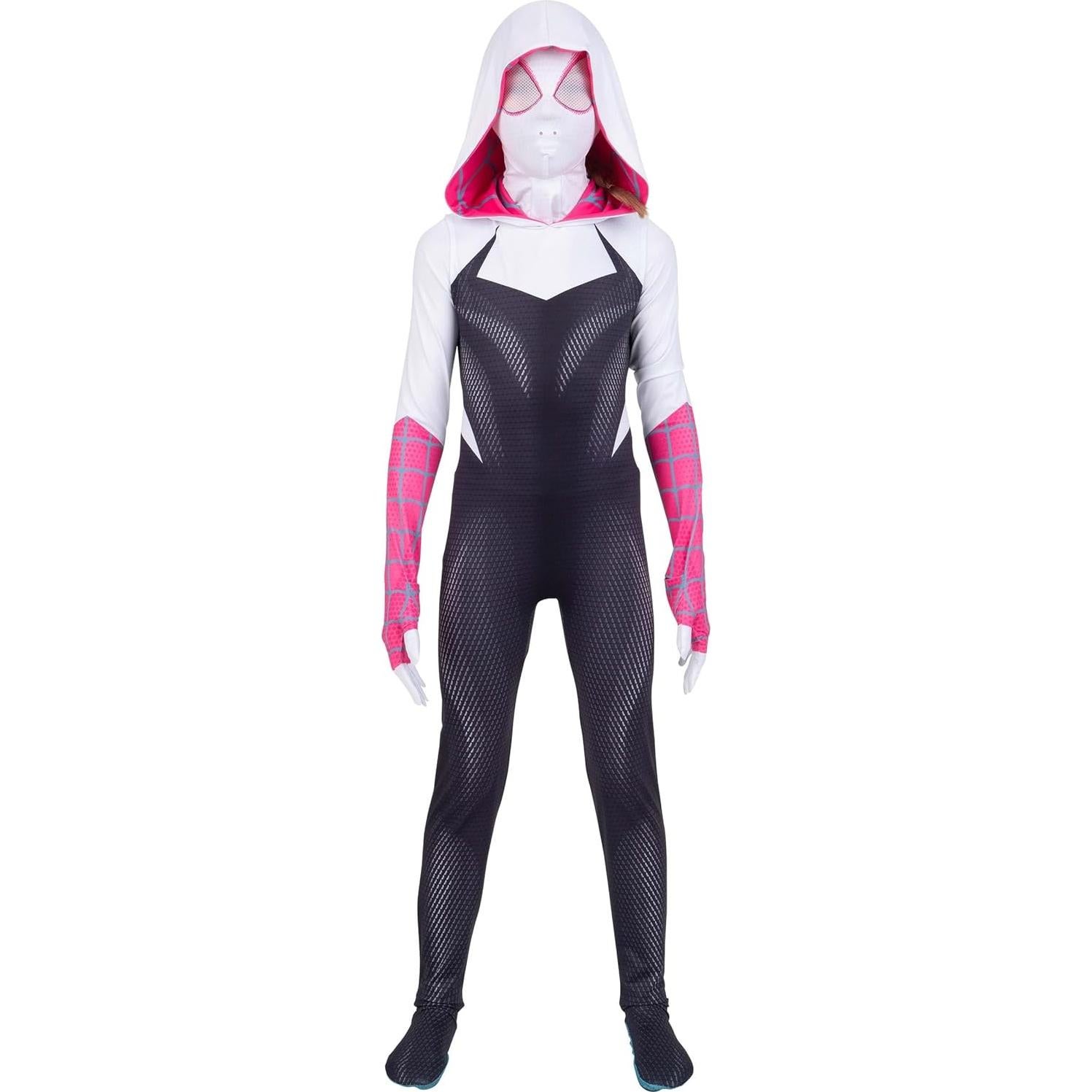 Disfraz Zentai Spider-Gwen Niños Grande | Jazwares