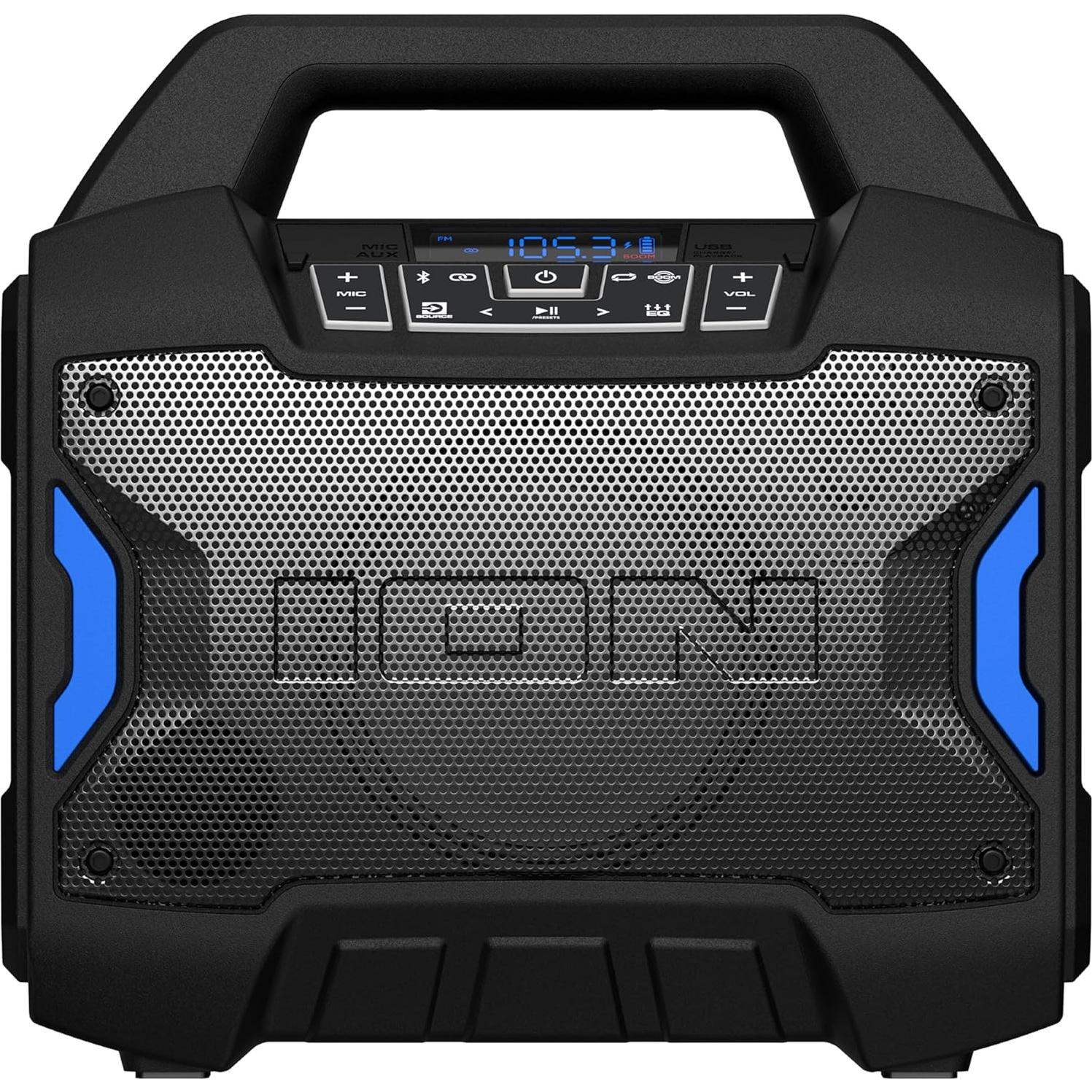 Altavoz Bluetooth ION Tailgater Boom 60W Resistente al Agua