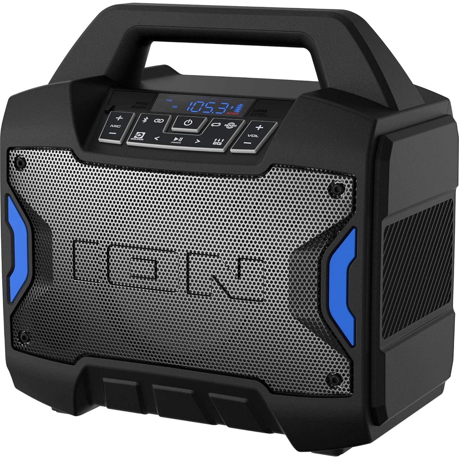 Altavoz Bluetooth ION Tailgater Boom 60W Resistente al Agua