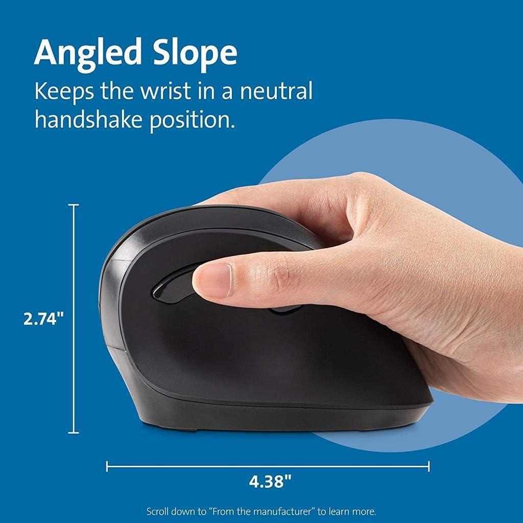 Ratón Inalámbrico Vertical Ergonómico Kensington K75575WW