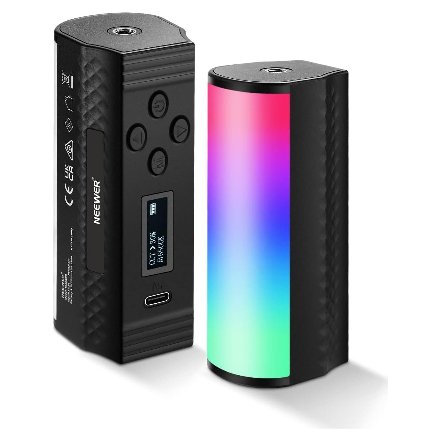 Varitas de Luz LED NEEWER TL96RGB 2 Paquete 2500-8500K