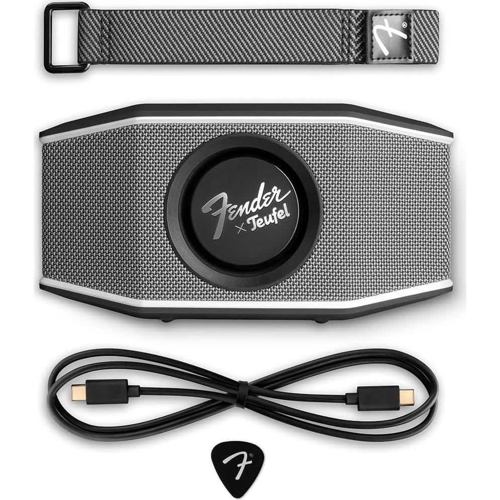 Altavoz Bluetooth Fender x Teufel ROCKSTER GO 2 - Impermeable, 28h Batería