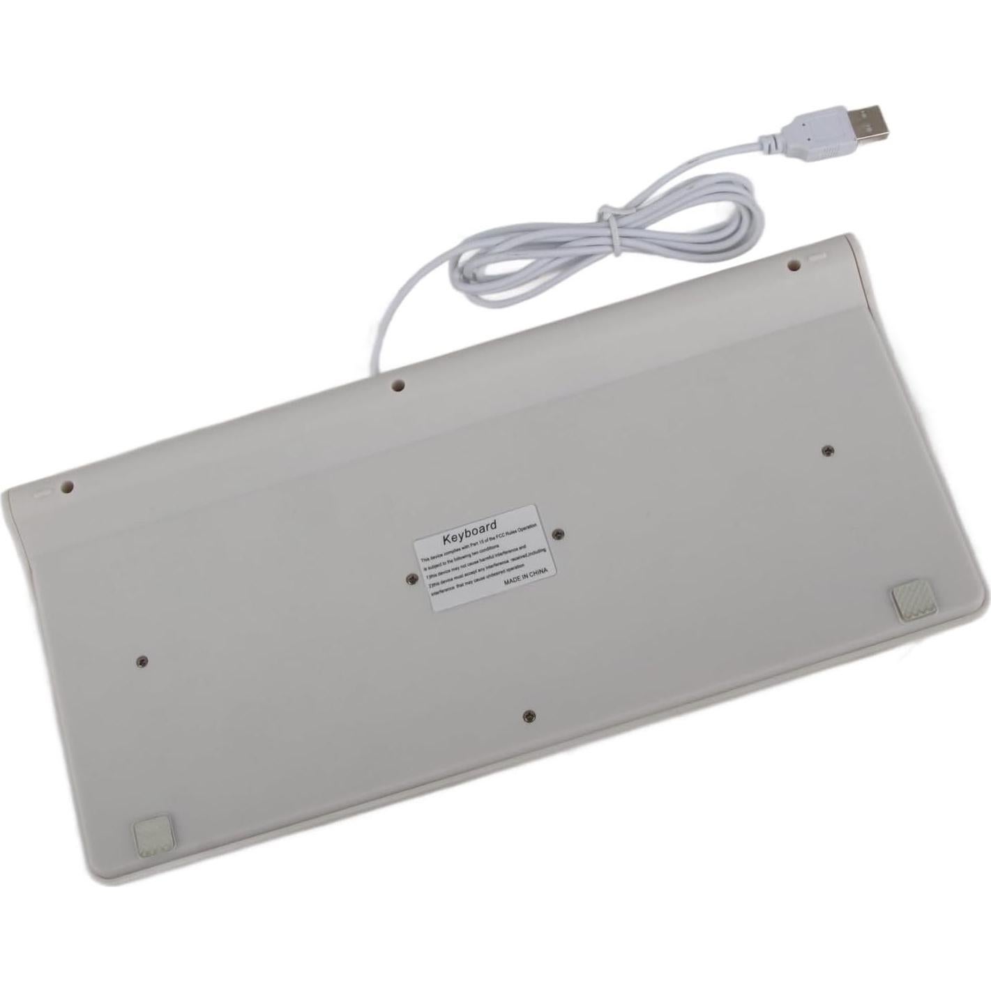 Teclado y Ratón GOWENIC Ultra Delgado USB con Teclado Numérico