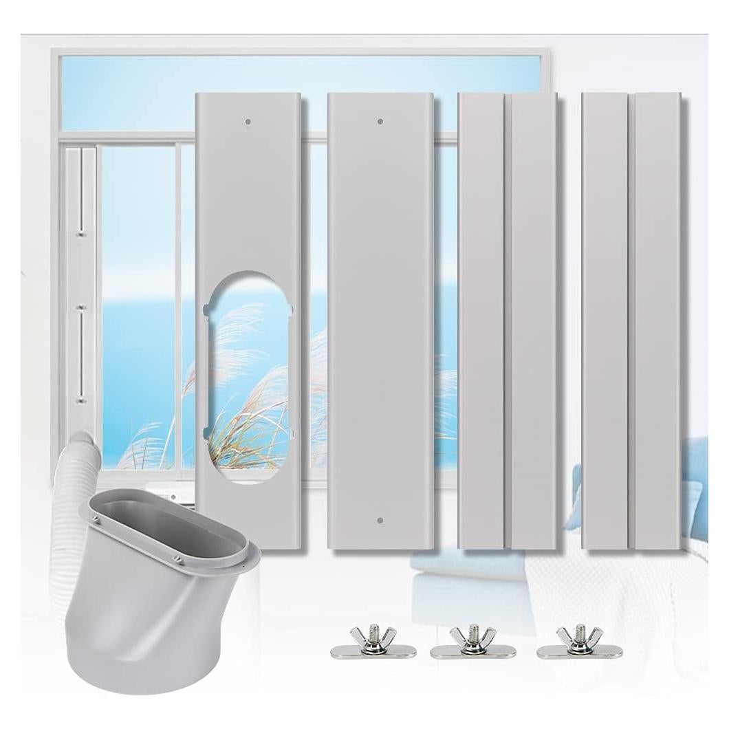 Kit de Ventana para Aire Acondicionado UNAOIWN 5.9" PVC