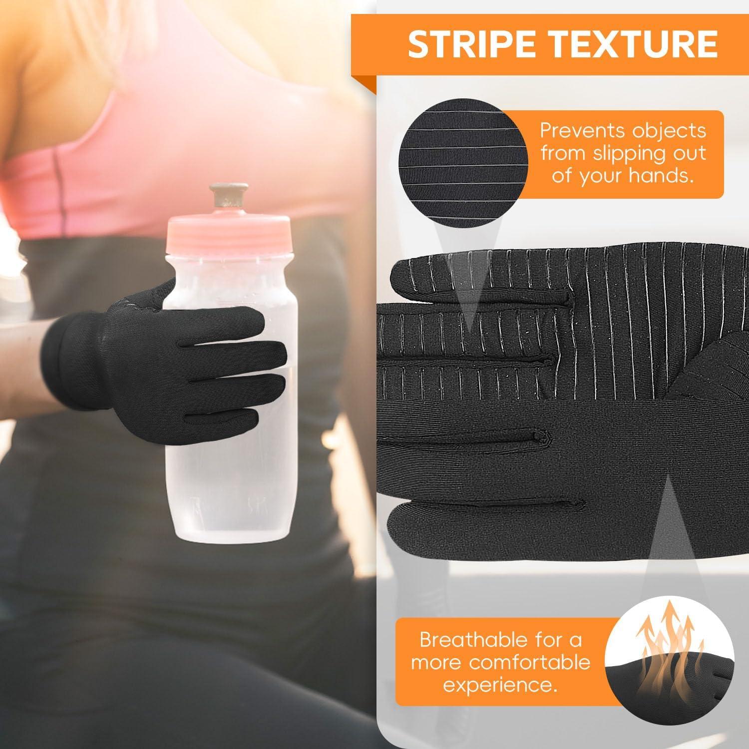 Guantes de Artritis Big Mango con Dedos Táctiles - Alivio Dolor