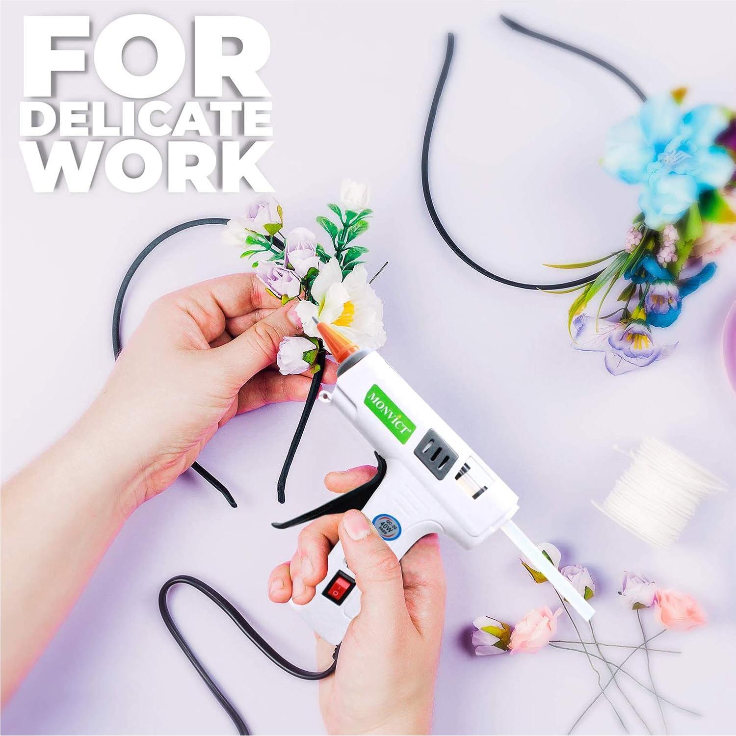 Palitos de Pegamento Caliente MONVICT 200 Unidades 10.16 cm