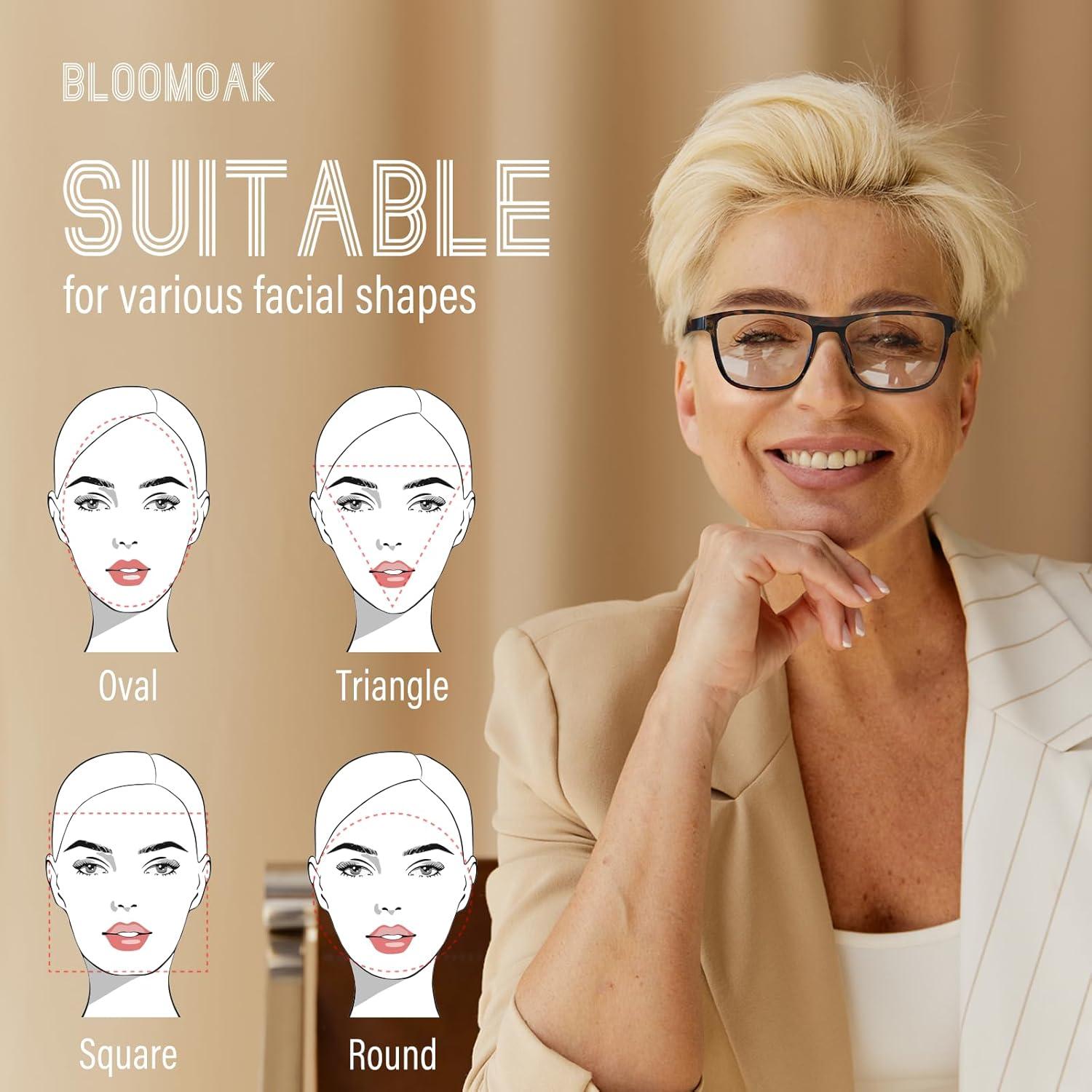 Gafas Bloomoak Antirreflejo Bloqueo Luz Azul - Carey Marrón