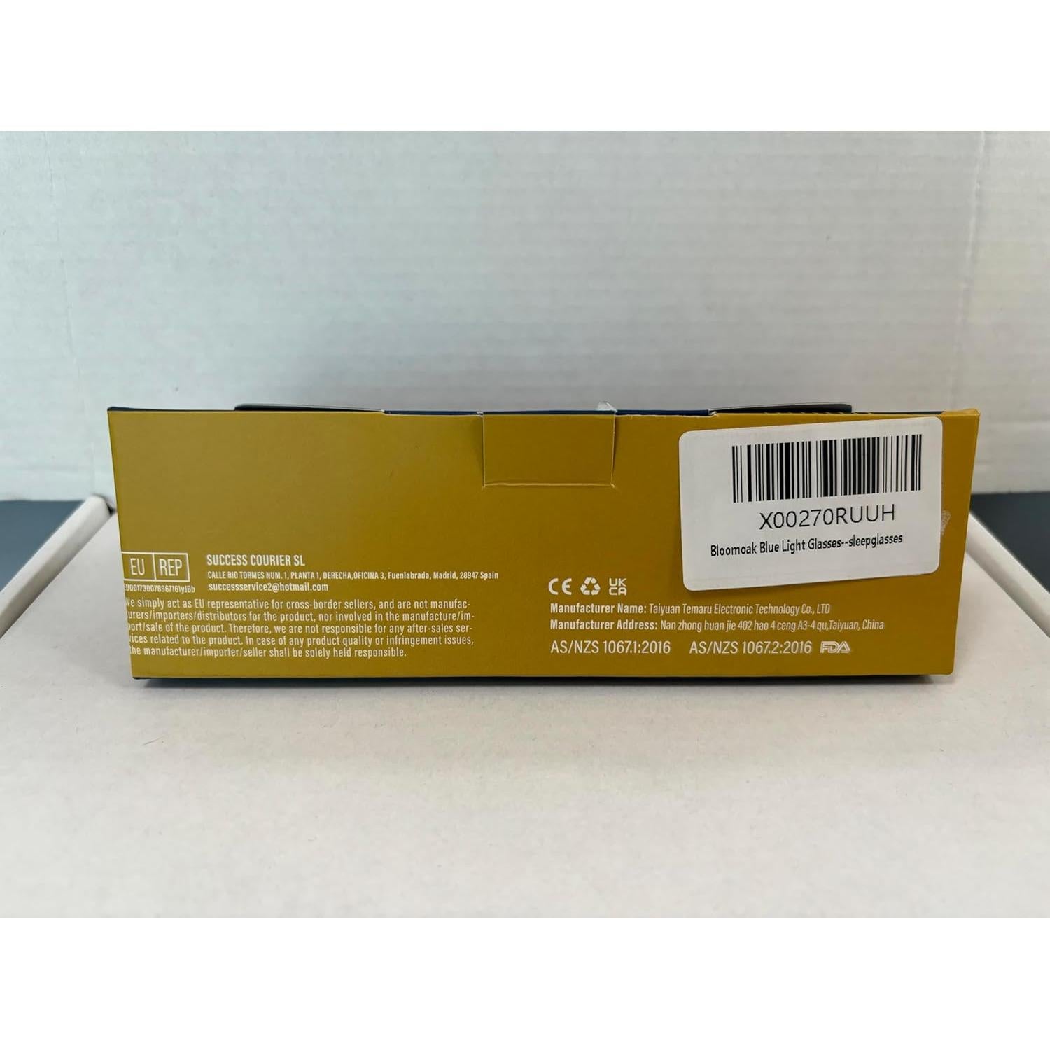 Gafas Bloomoak Antirreflejo Bloqueo Luz Azul - Carey Marrón