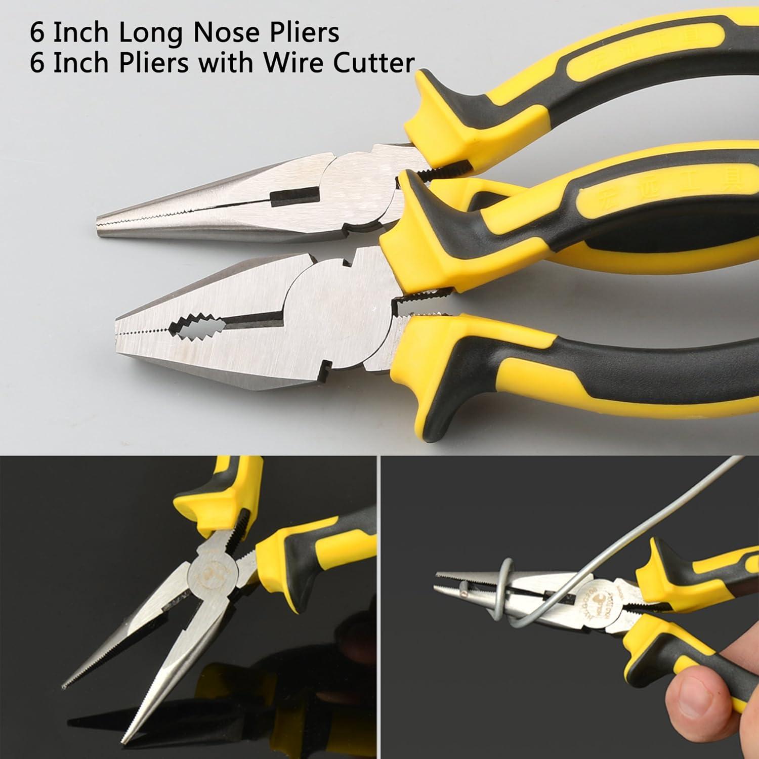 Juego de Herramientas DOWELL 49 Piezas con Caja de Almacenamiento