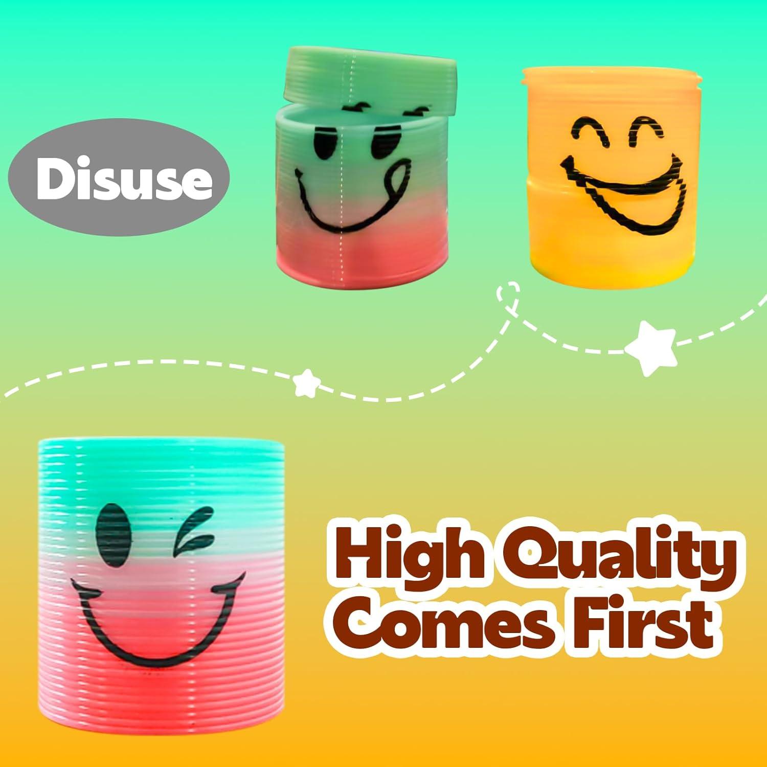 Cocurb 32 Mini Resortes de Colores para Niños 4-8 Años