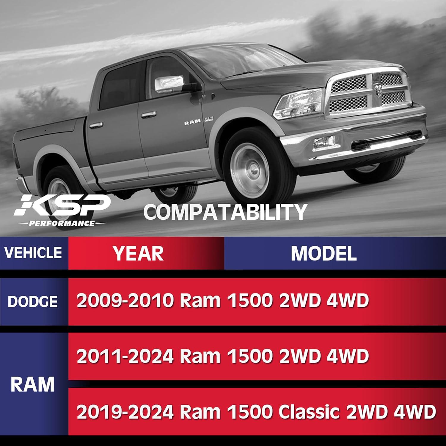 Brazos de Control Superior KSP 0-5 cm para Ram 1500 2009-2024