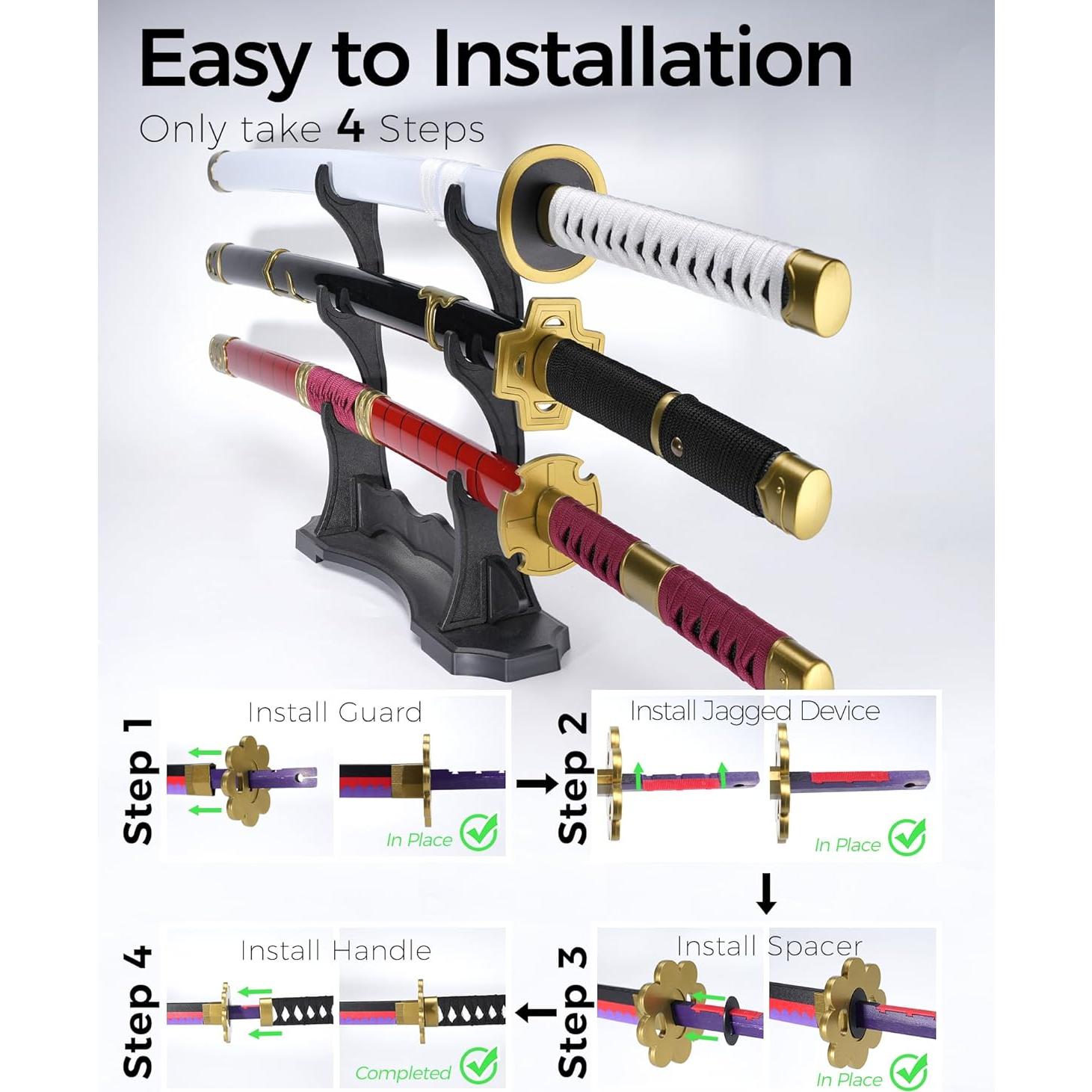 Espada de Juguete Cold Blade - Réplica de Katana 104 cm con Funda