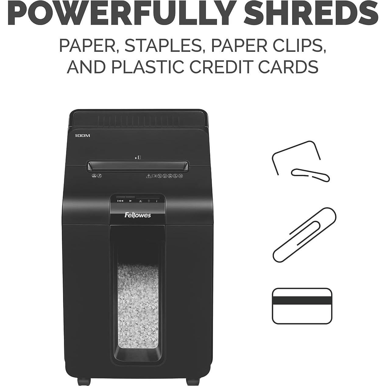 Trituradora Fellowes AutoMax 100M Micro-Corte 100 Hojas