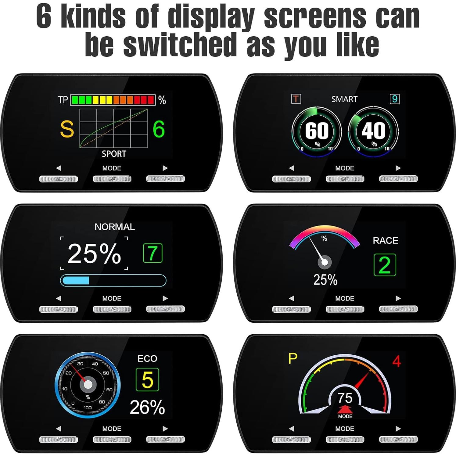Controlador de Acelerador Electrónico MAIMEIMI 14 Modos
