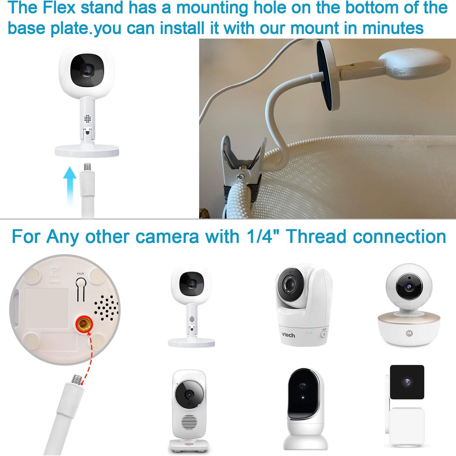 Soporte para Monitor de Bebé Nanit Pro Brazo Flexible 39.88 cm