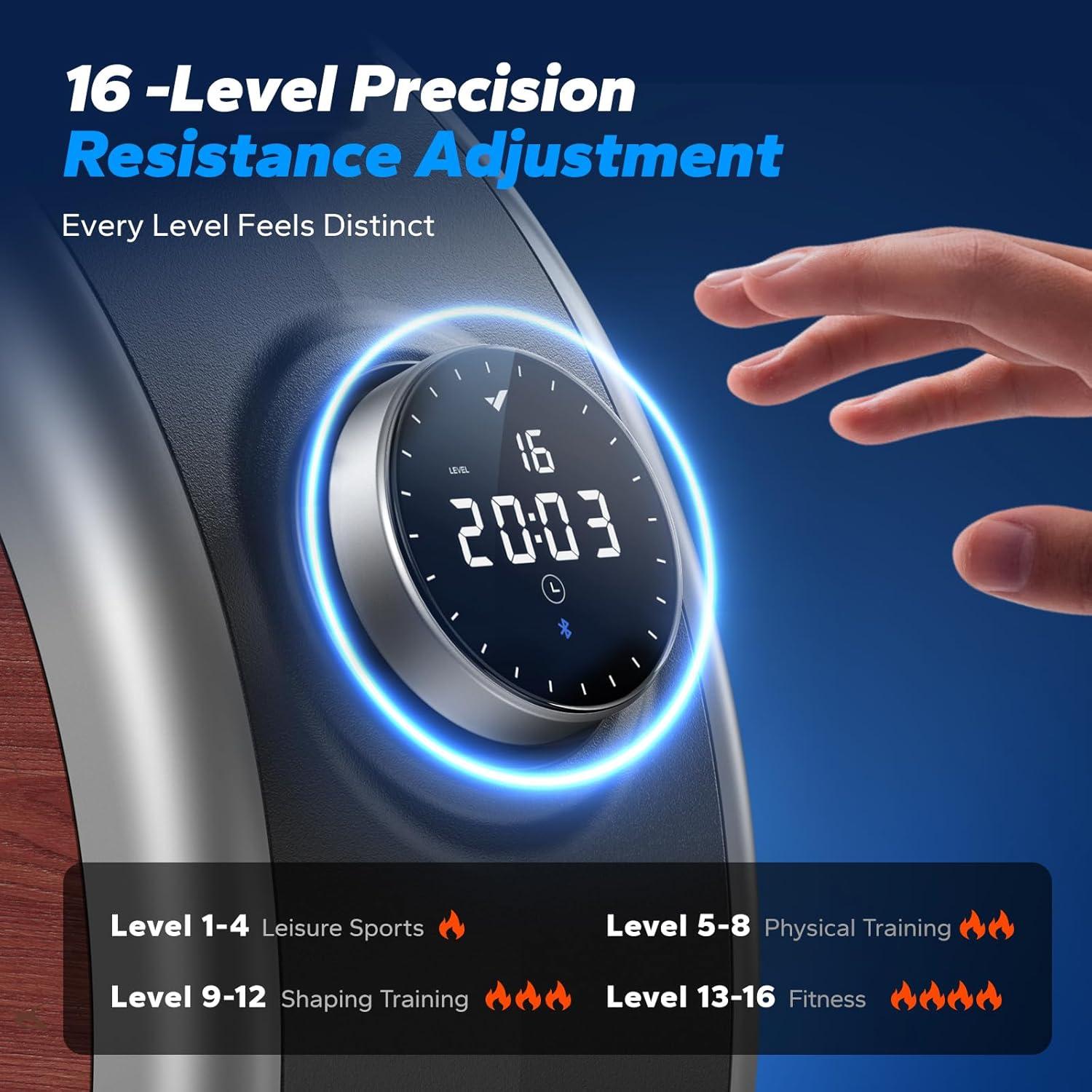 Máquina de Remo MERACH R02B8 Magnética 16 Niveles 159 kg
