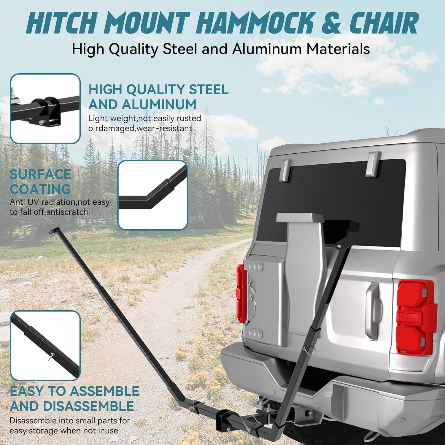 Soporte de Hamaca CROSSHIP MYUSQCR089 con Hamaca y Silla