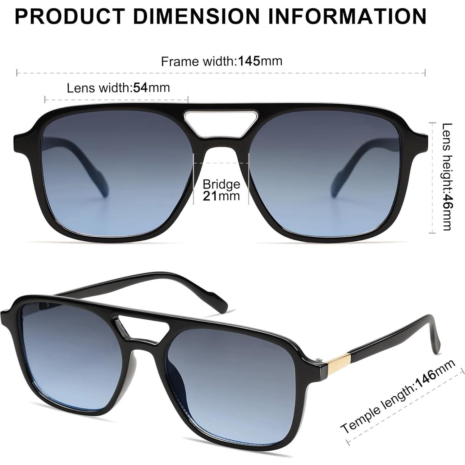 Gafas de sol retro SojoS SJ2202 unisex con lentes UV400