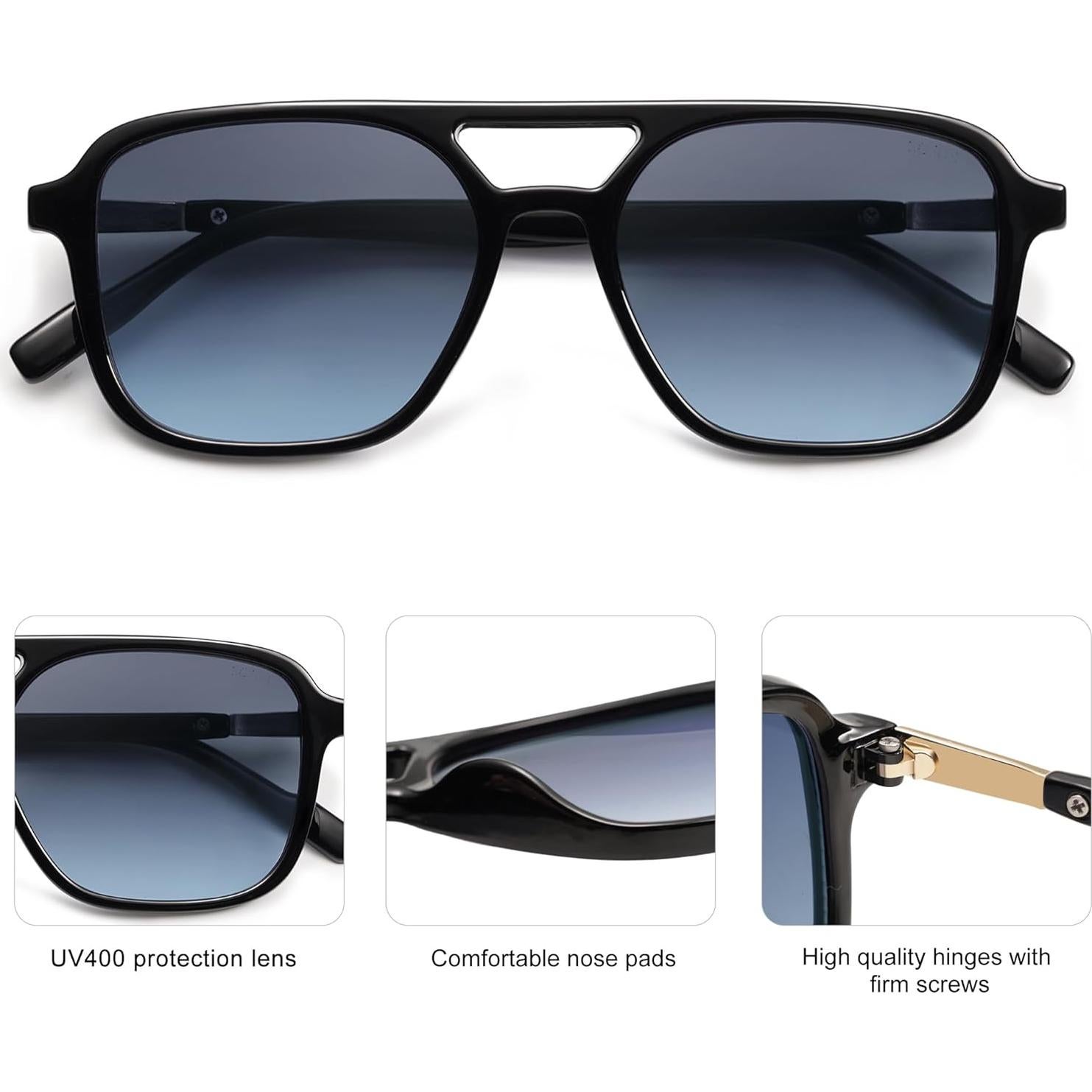 Gafas de sol retro SojoS SJ2202 unisex con lentes UV400