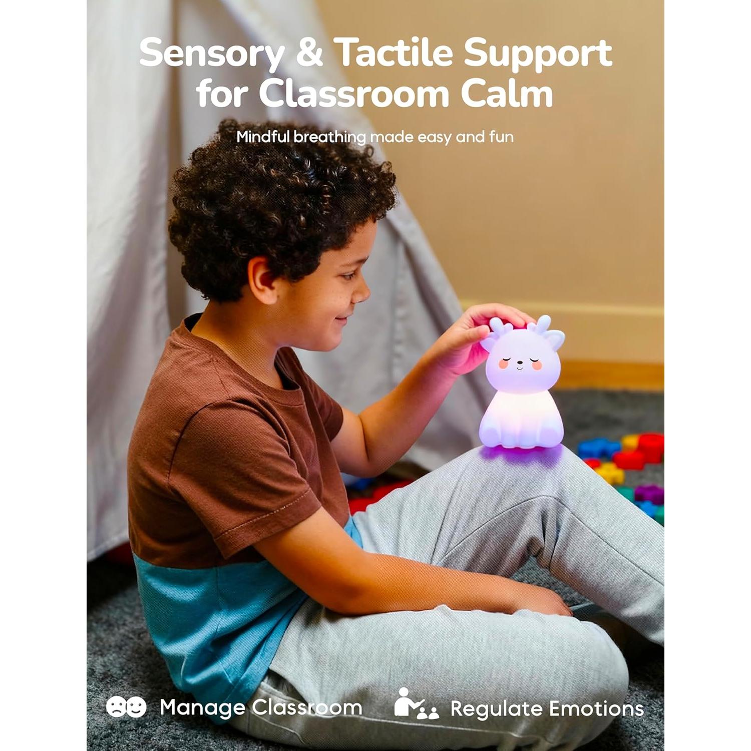 Breathing Pal DeeDee - Luz de respiración para meditación