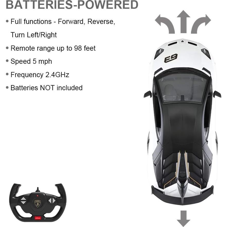 Coche de Control Remoto Rastar Lamborghini Aventador SVJ 1:14
