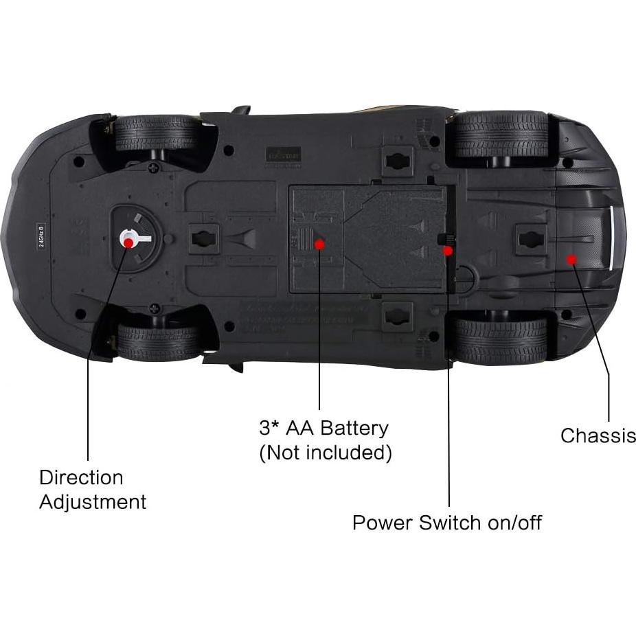 Coche de Control Remoto Rastar Lamborghini Aventador SVJ 1:14