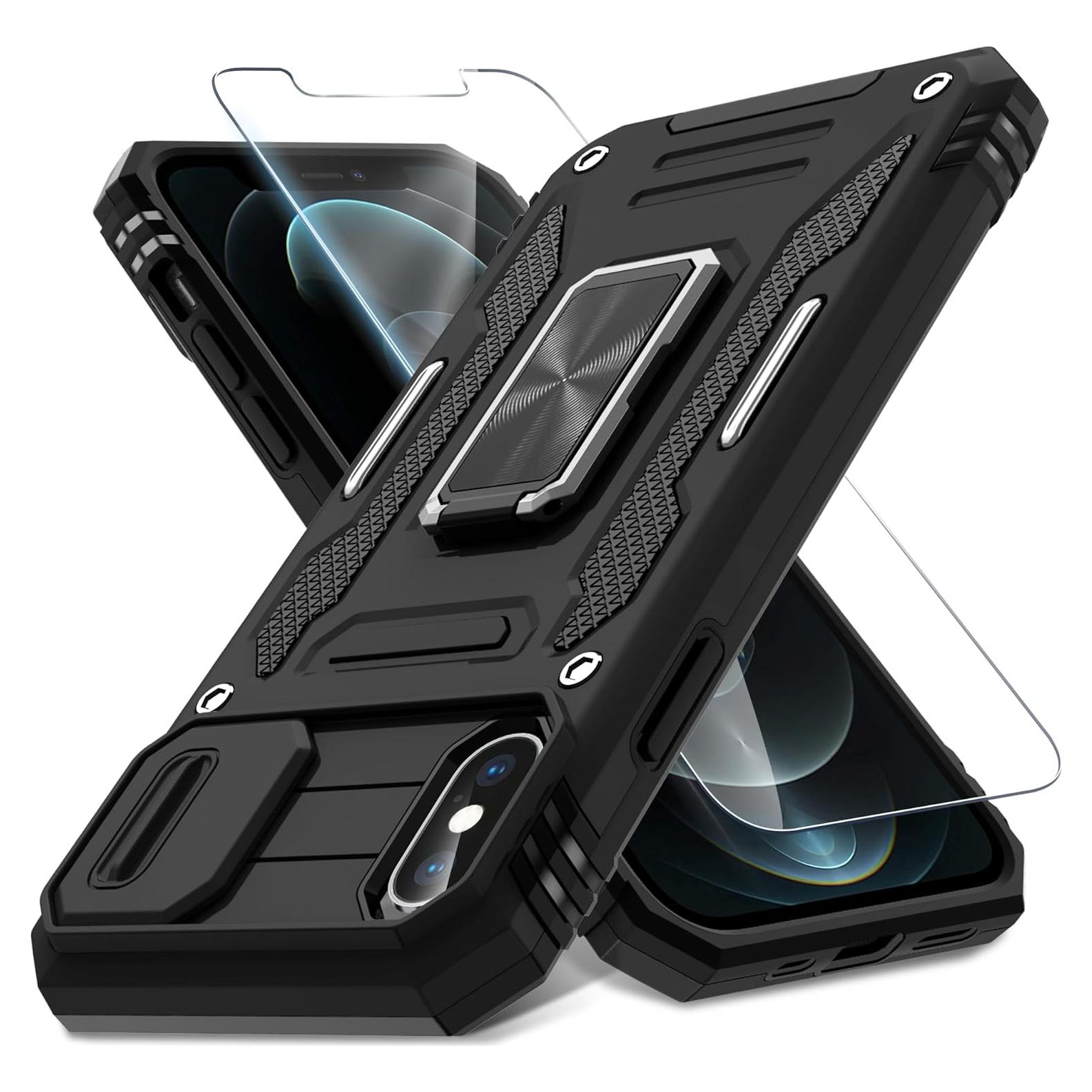 Funda DEERLAMN para iPhone XS Max 6.5" a prueba de golpes