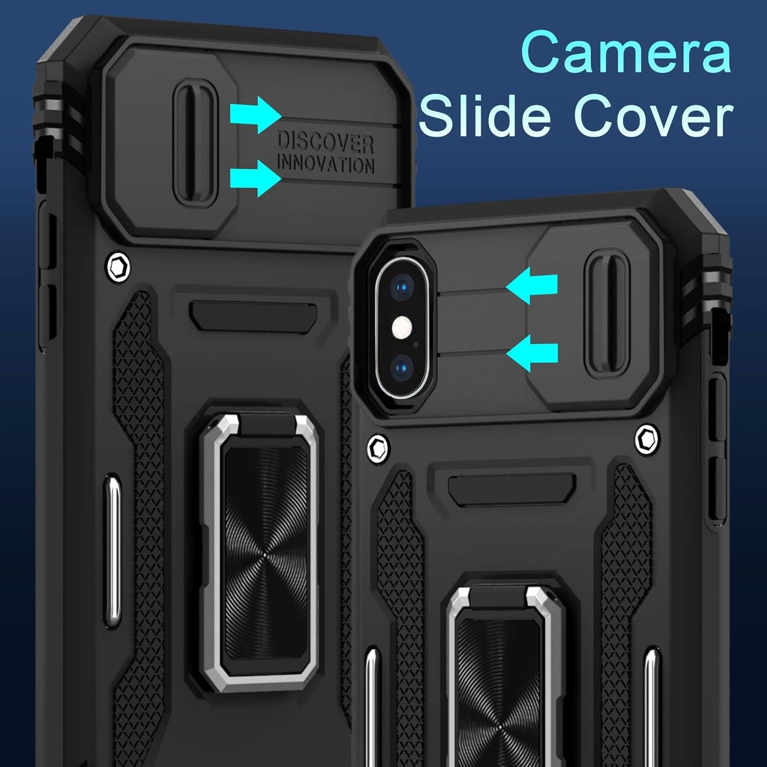 Funda DEERLAMN para iPhone XS Max 6.5" a prueba de golpes