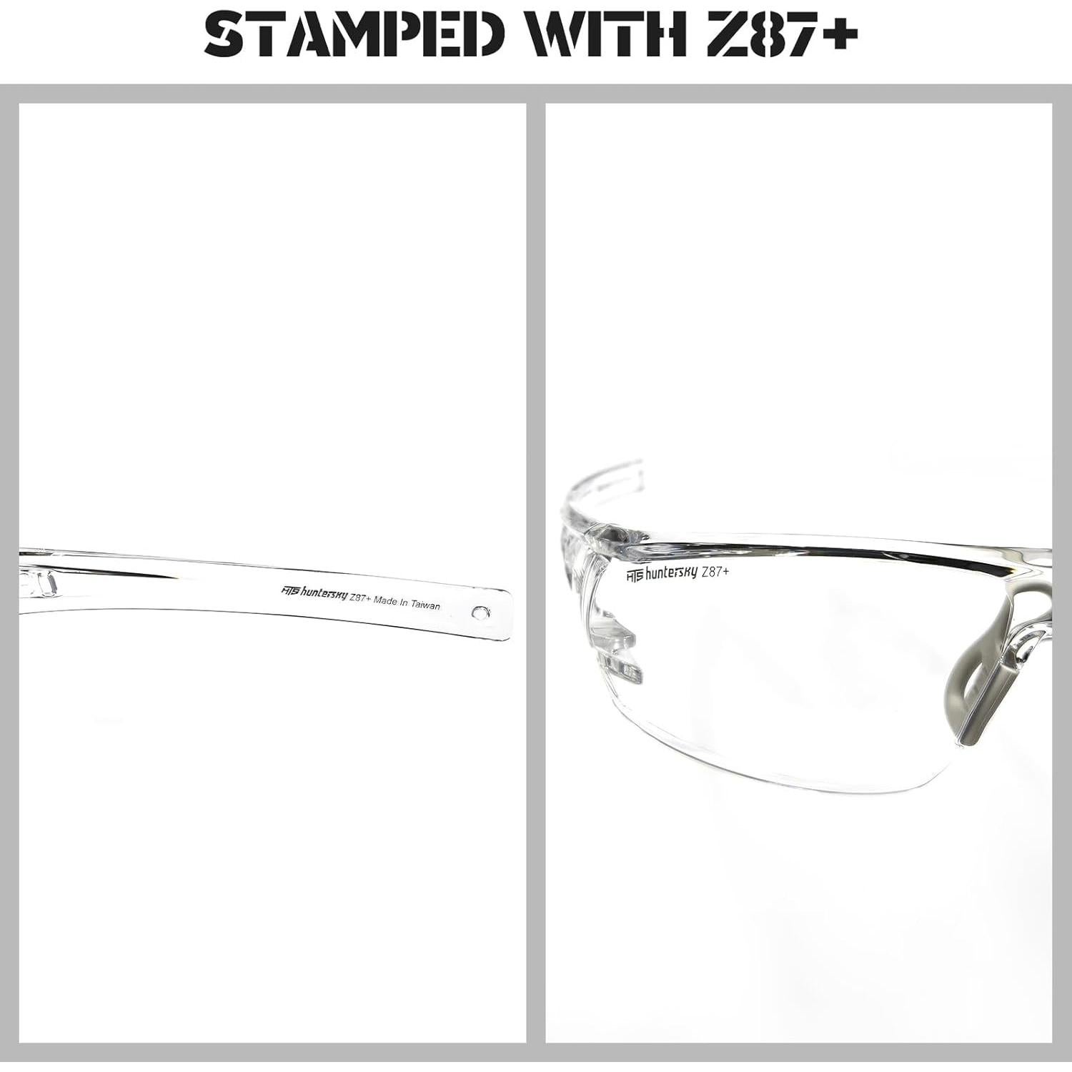 Gafas de Seguridad HunterSky HTS Anti-empañamiento UV Cat.0