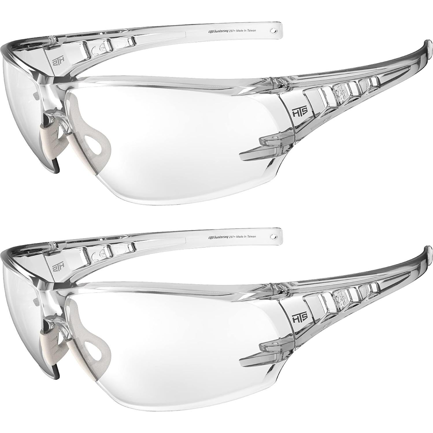 Gafas de Seguridad HunterSky HTS Transparentes Anti-vaho