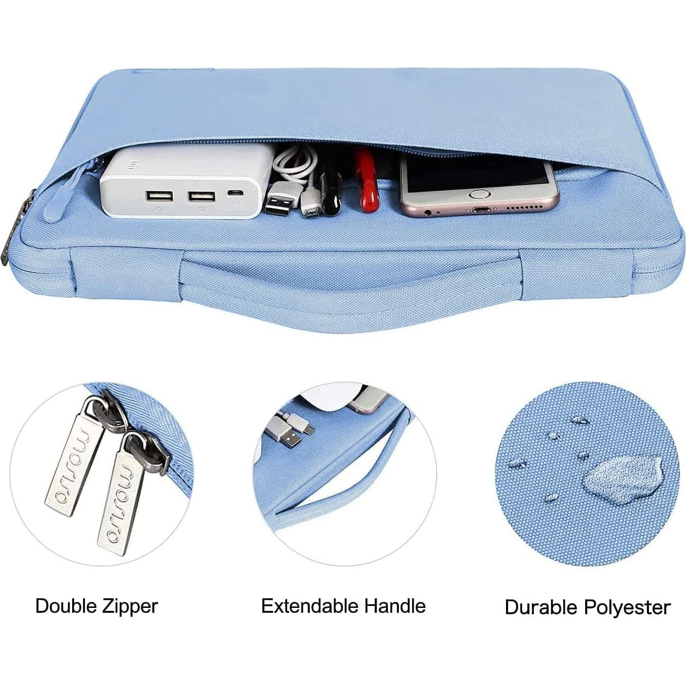 Funda Protectora Mosiso para MacBook Air 15" M4 M3 M2 Azul