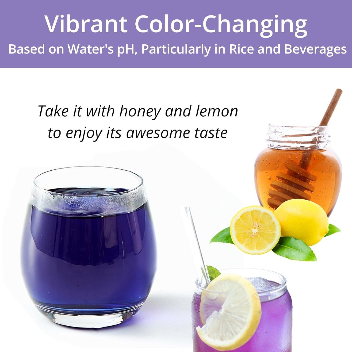 60 Bolsitas de Té de Flor de Guisante Mariposa VitalForest