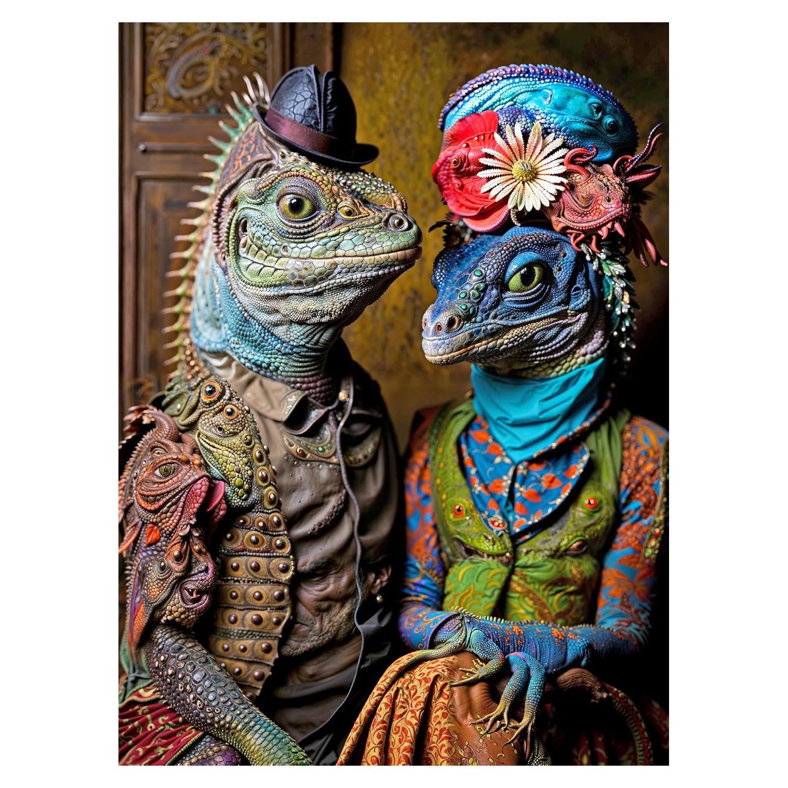 Rompecabezas 1000 Piezas Cross & Glory Kael y Narae