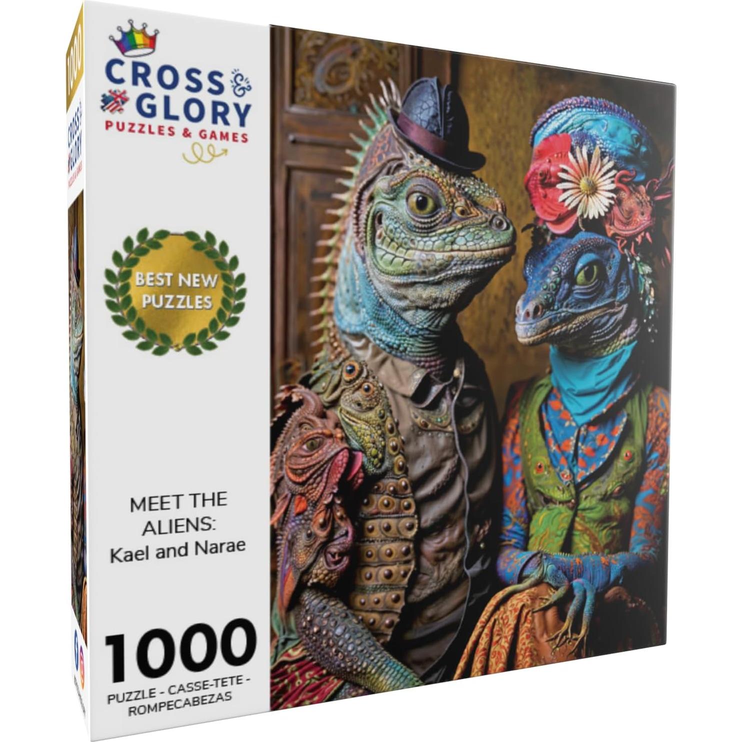 Rompecabezas 1000 Piezas Cross & Glory Kael y Narae