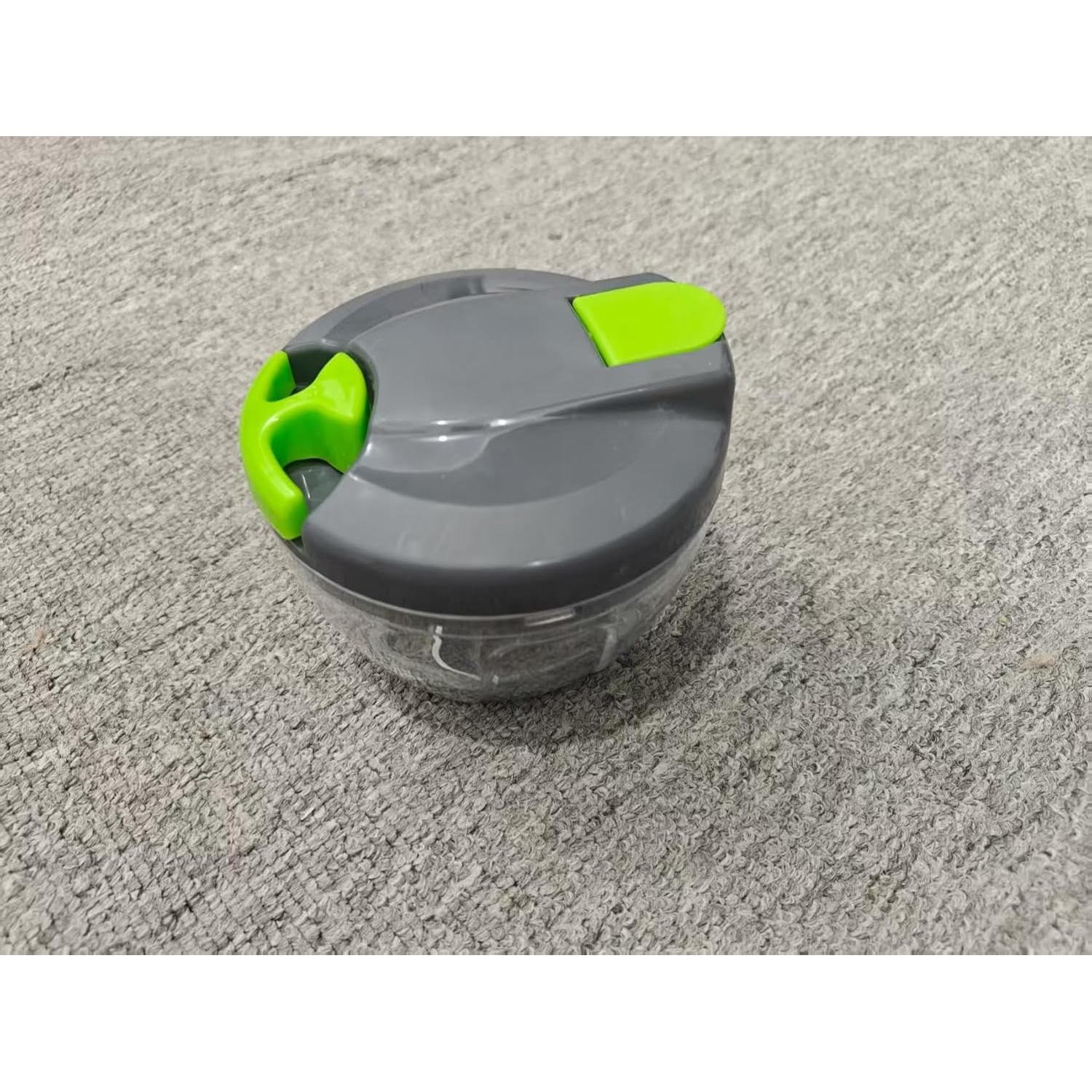 Picador de Verduras Manual Ziweaye Compacto 500ml Verde