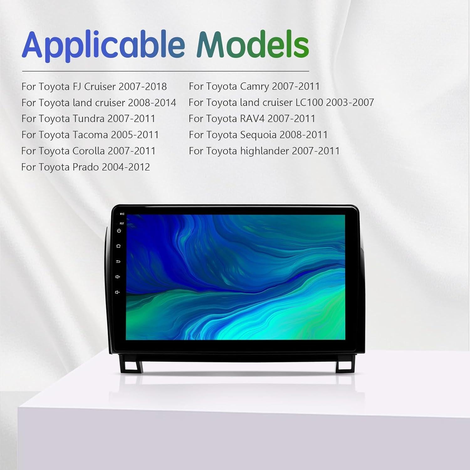 Arnés de Cableado Estéreo Toyota Camry RAV4 Corolla 16 Pines