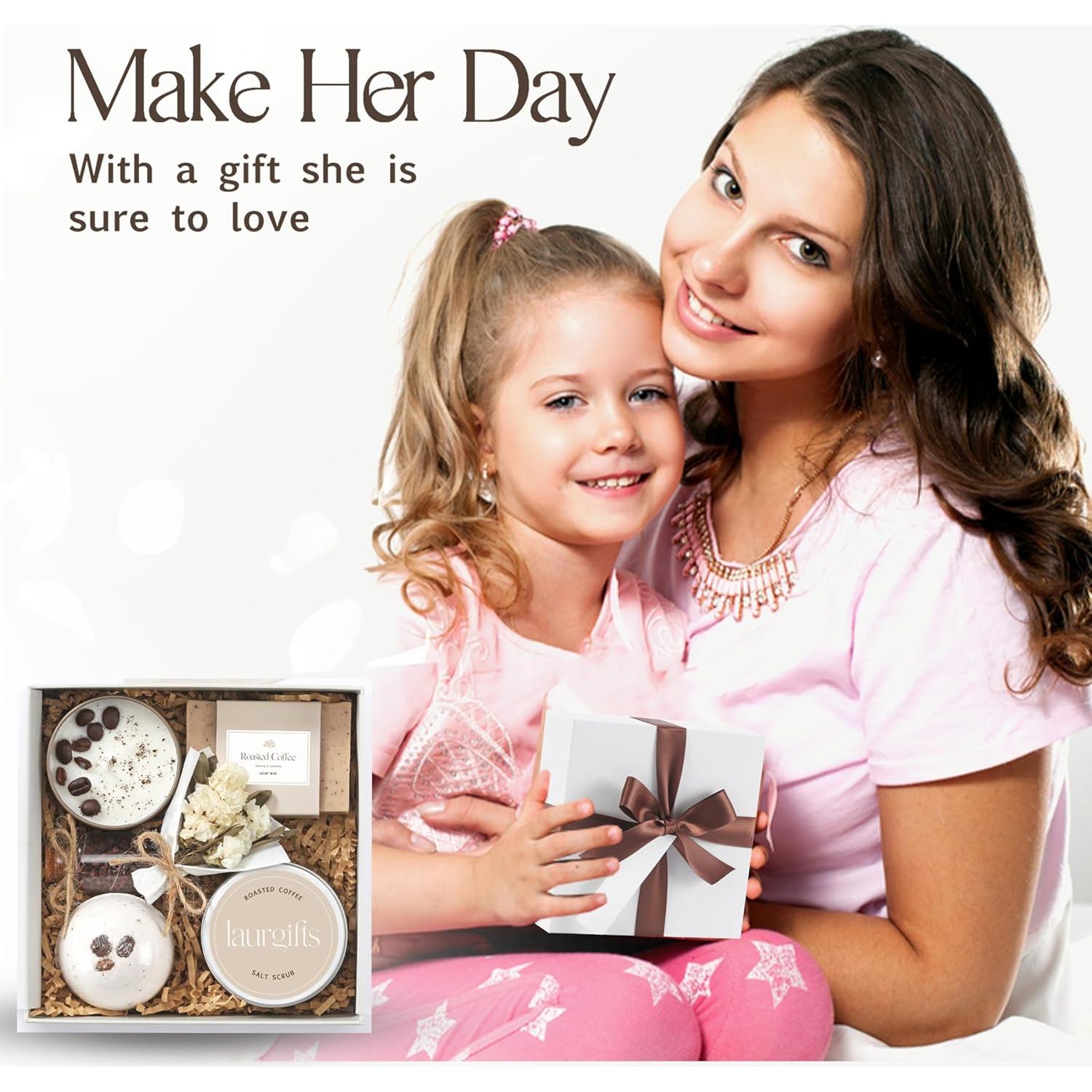 Caja de Spa de Café LaurGifts - Regalo Relax para Mujeres