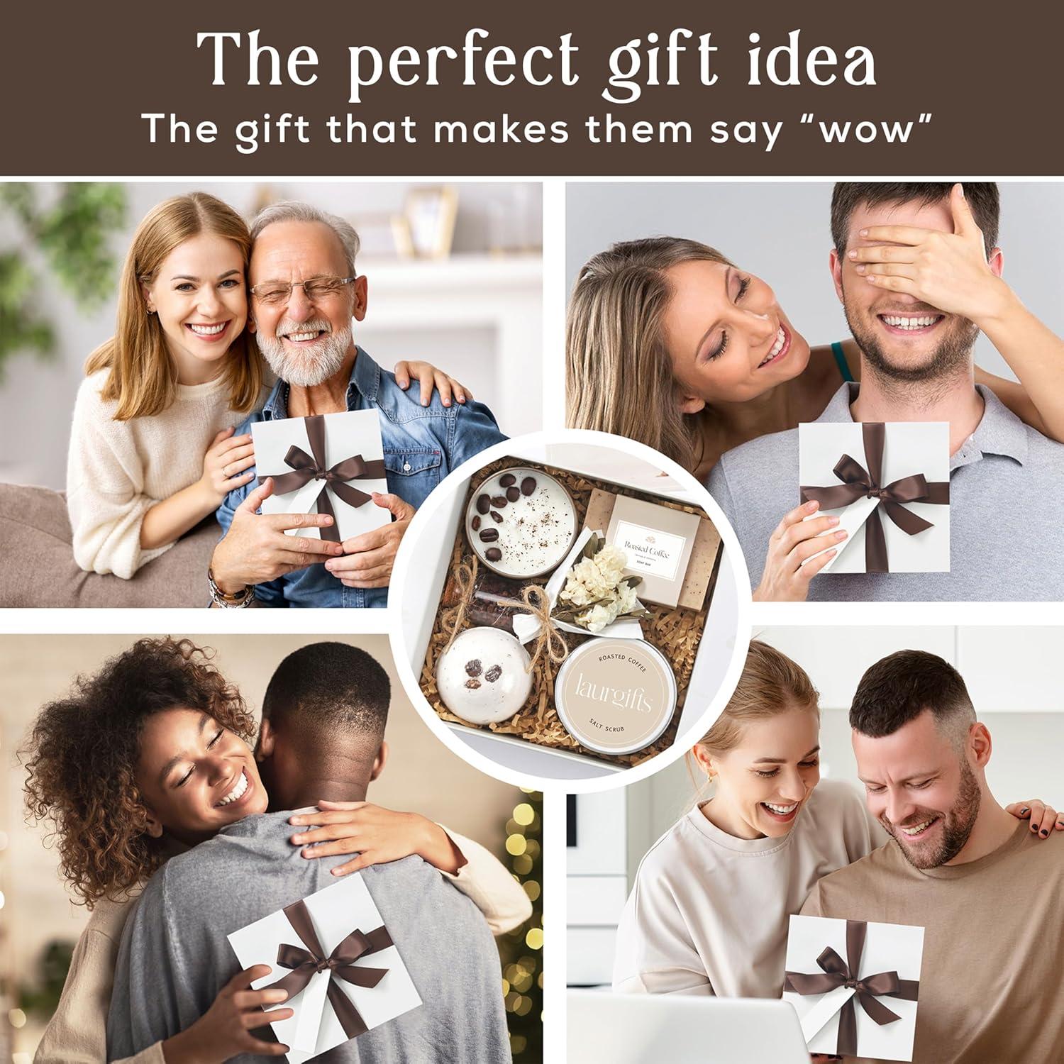 Caja de Spa de Café LaurGifts - Regalo Relax para Mujeres