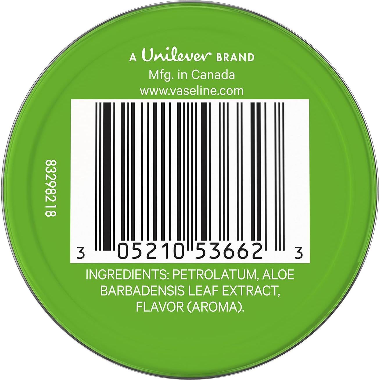 Bálsamo Labial Vaseline Lip Therapy Aloe Vera 17 g