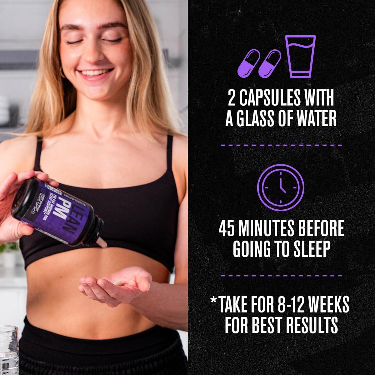 Jacked Factory Lean PM Quemador de Grasa Nocturno 60 Cápsulas