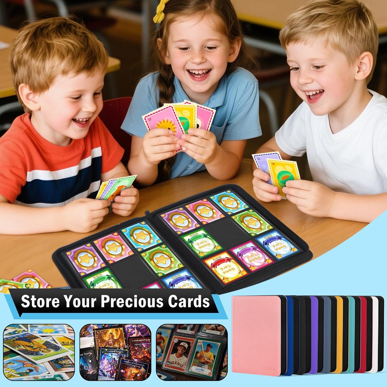 Carpeta de Cartas Zofly 9 Bolsillos Negra - 540 Cartas