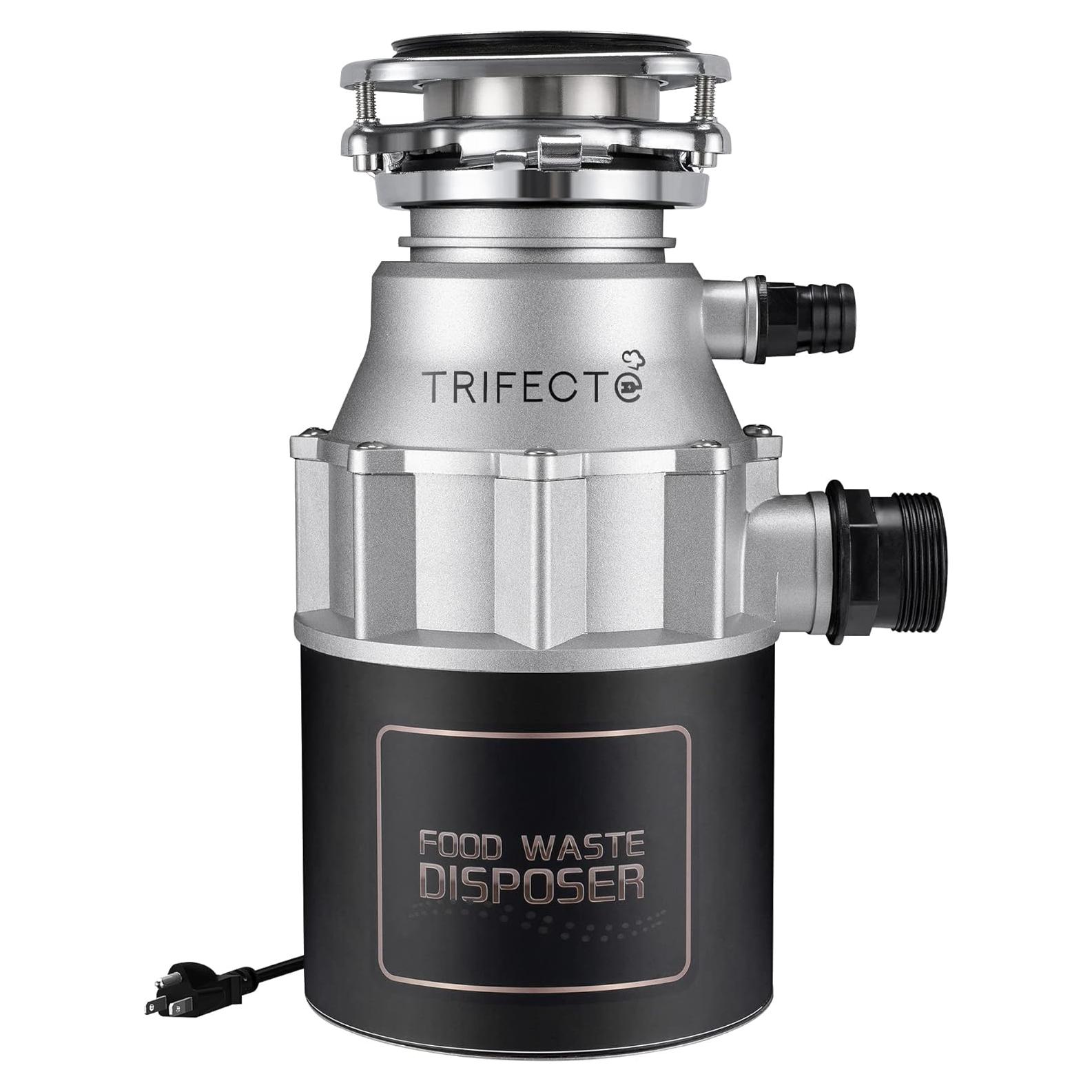 Triturador de Basura Trifecte EM 200 3/4 HP Acero Inoxidable