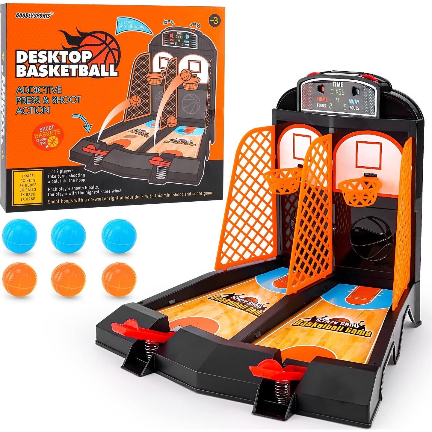Mini Juego de Baloncesto GOODLYSPORTS para Escritorio