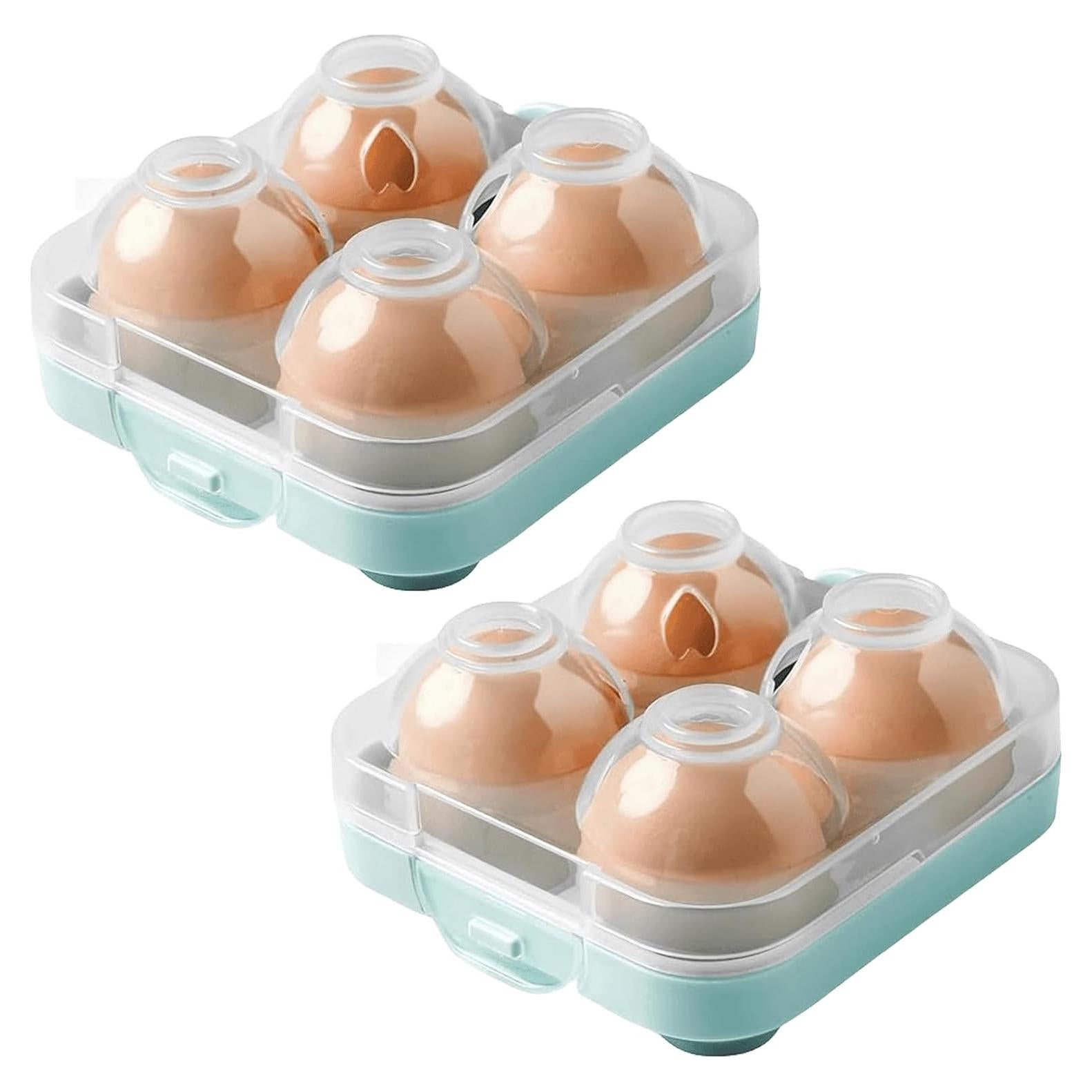 Contenedor de Huevos JANKOW Azul 4 Compartimentos Portátil