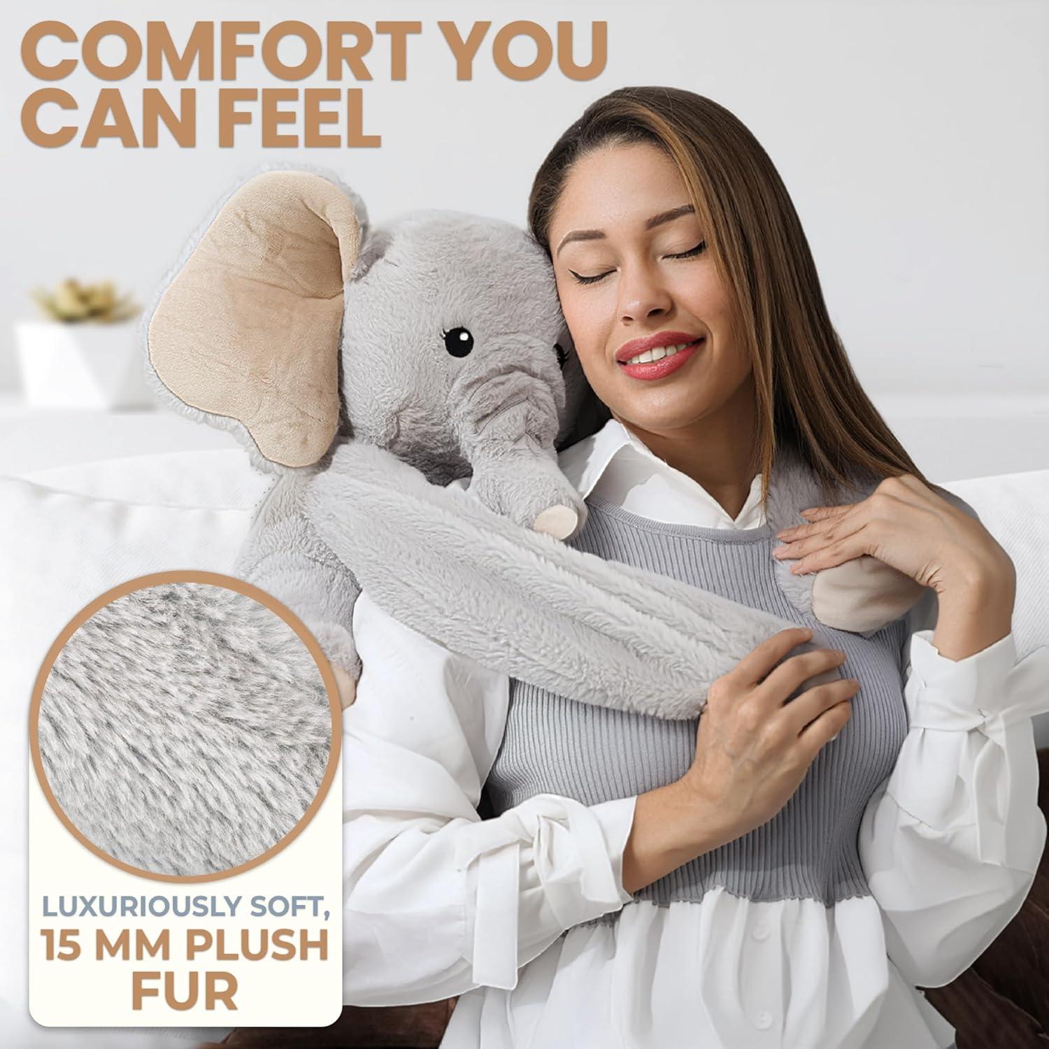 Elefante de peluche Hathi Huggle Healers 2.04 kg 101.6 cm