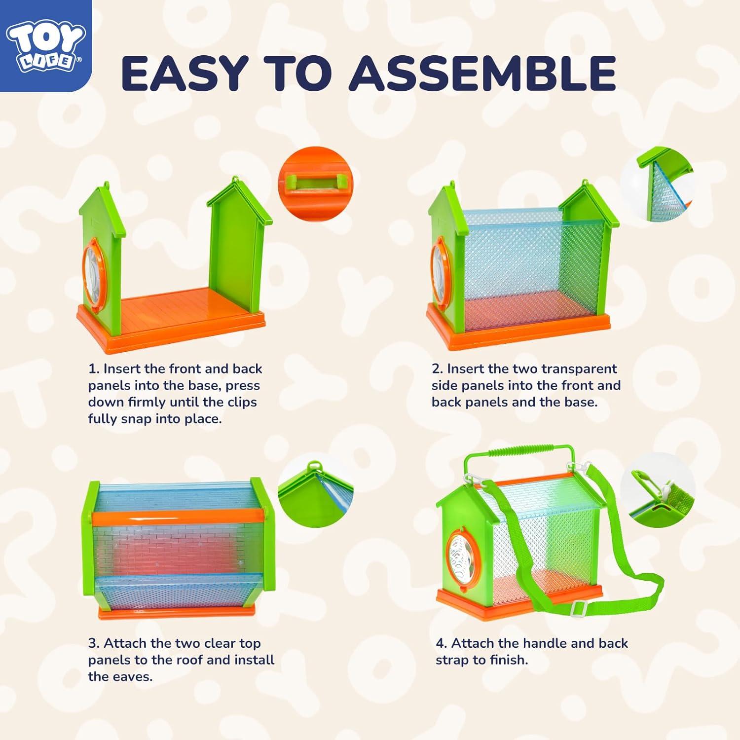 Kit de Captura de Insectos TOY Life 12 Piezas para Niños