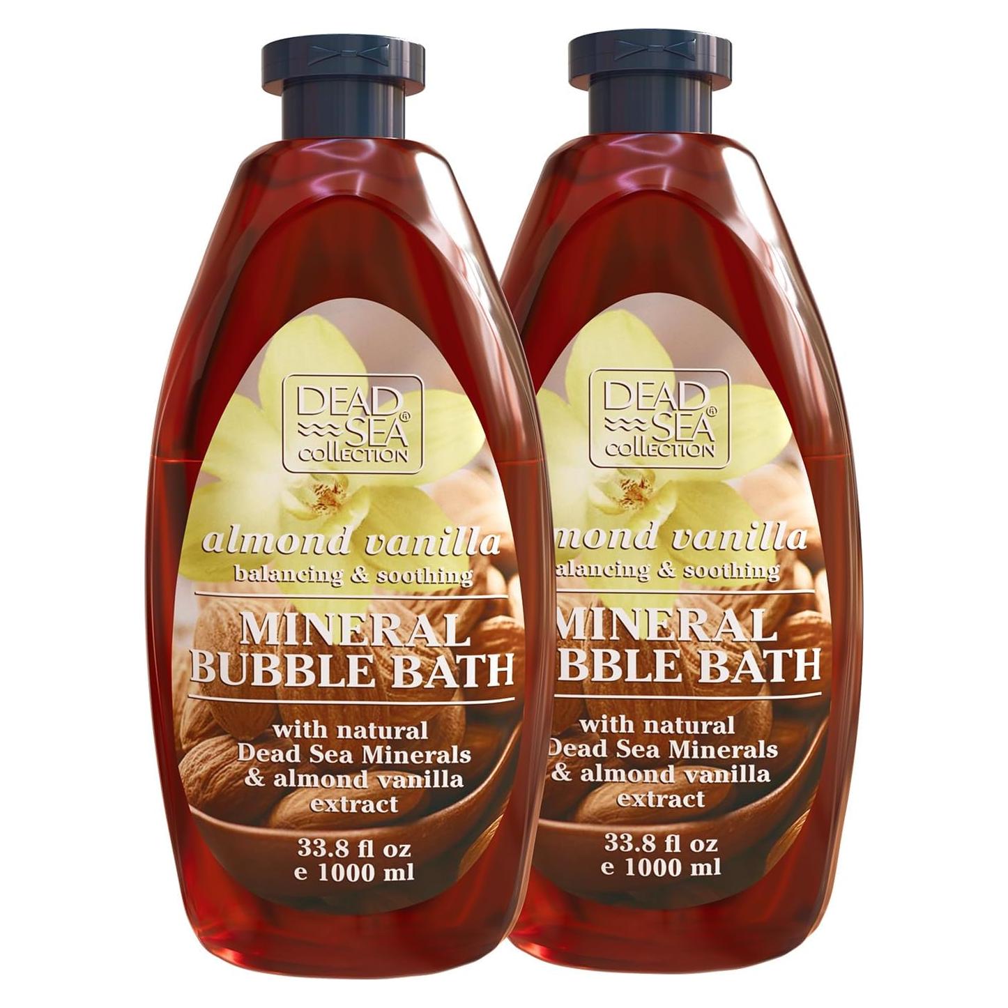 Baño de Burbujas Colección del Mar Muerto 2L Almendra Vainilla