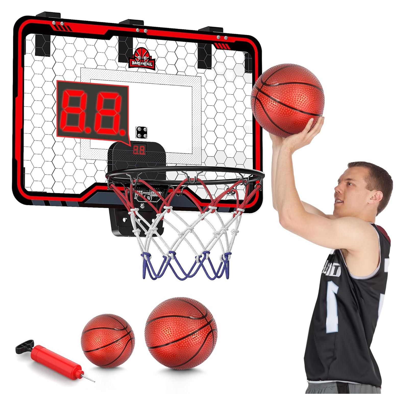 Aro de Baloncesto Interior HopeRock 45.7 cm con Luz LED