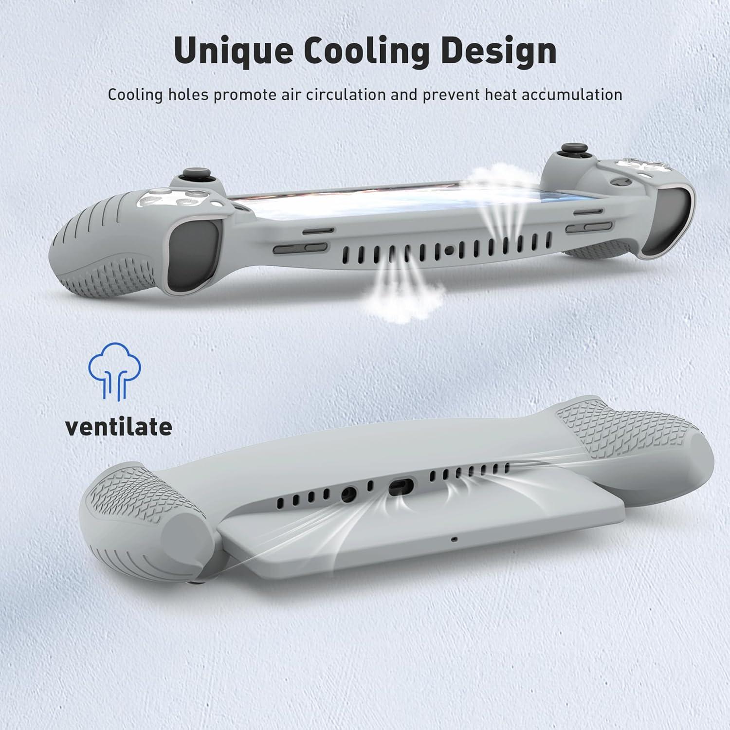 Foluck Set 3 en 1 Accesorios para PS Portal Gris